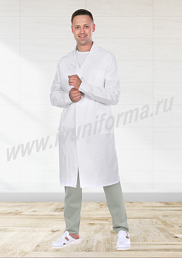 Халат мужской бязь ГОСТ арт. М-20-65-БЗ
